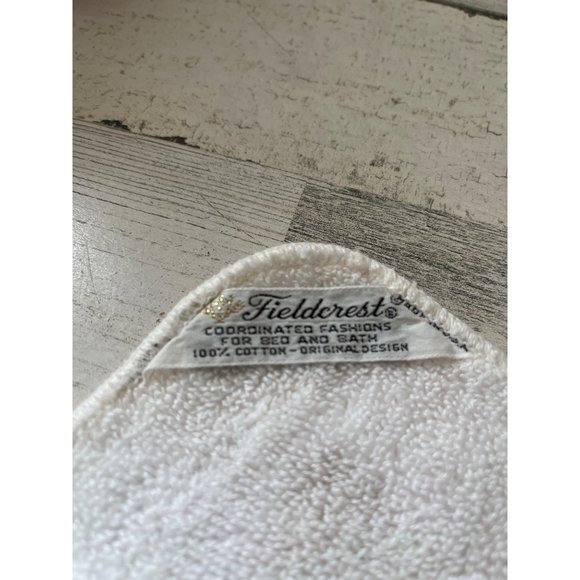 Fieldcrest pink cream towel set vintage - Picture 3 of 4